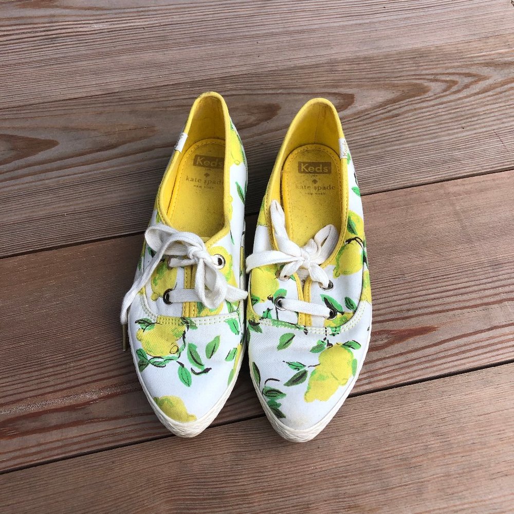 Kate Spade x Keds Lemon Sneakers